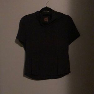 ashworth, large, black quarter zip t